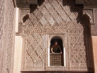 Visita ad una costruzione tipica marocchina